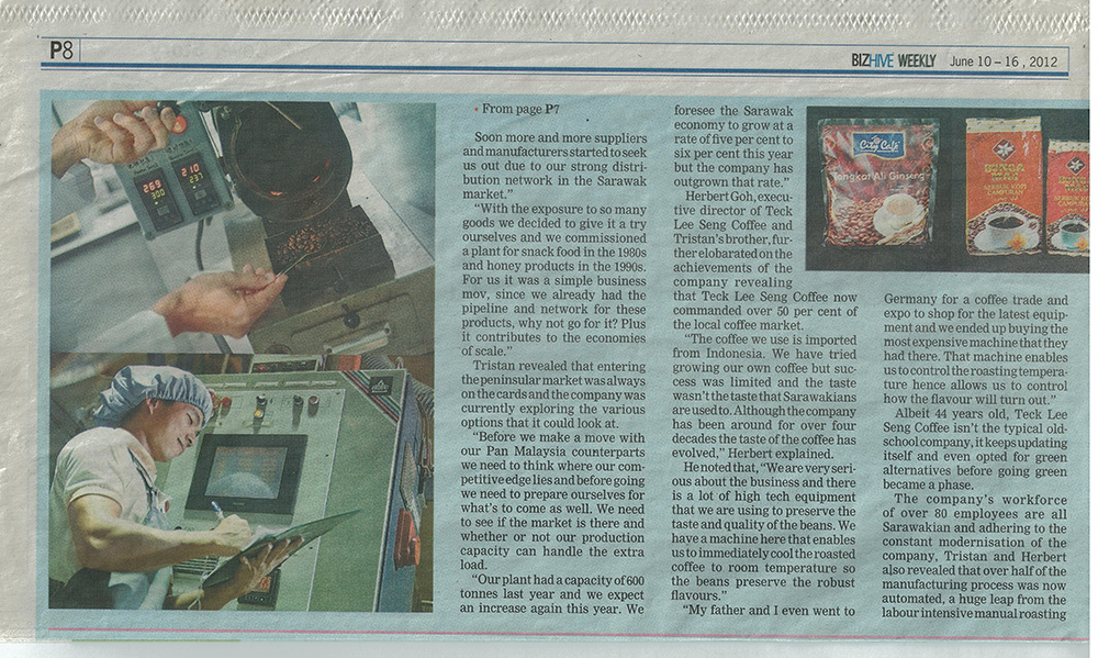 CityCafe on Newspaper